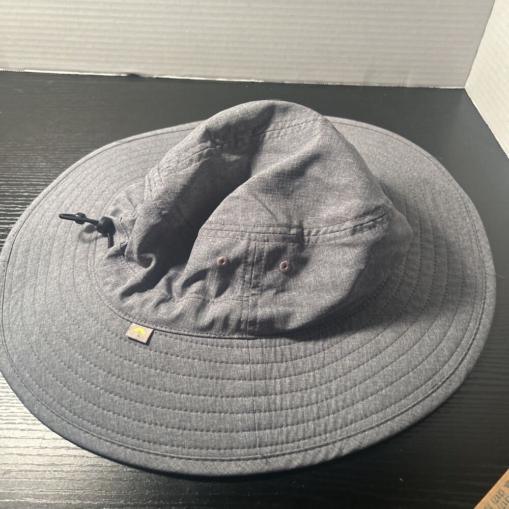 Solar Escape Wide Brim Sun Hat, Grey Light Weight SPF